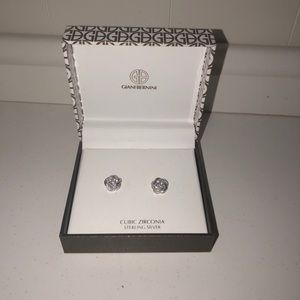 Giani Bernini stud diamond earrings